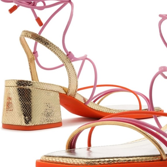 Arezzo Juddy Mid Sandal - Picture 2 of 14